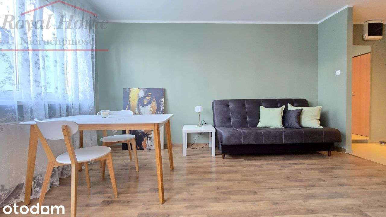 Śliczna kawalerka na Gaju z tarasem i wyposażeniem
