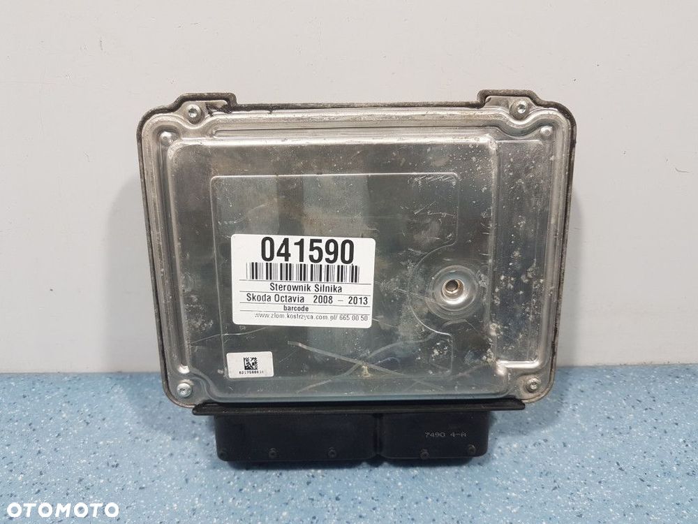 SKODA OCTAVIA II LIFT 2.0 TDI STEROWNIK SILNIKA 03L906018C CFHC - 2