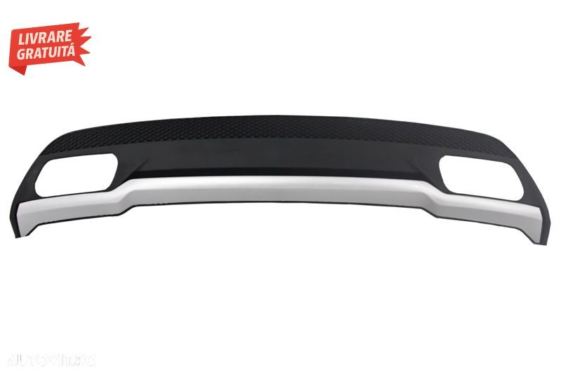 Difuzor Bara Spate cu Ornamente toba si Grila Centrala Panamericana Mercedes A-Cla- livrare gratuita - 3