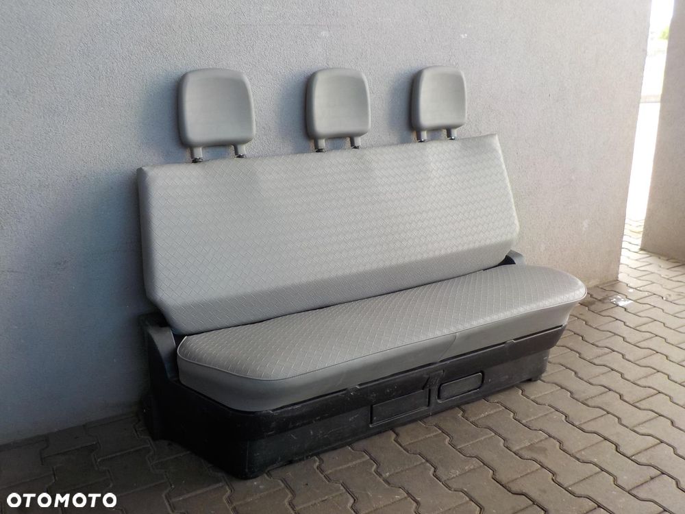 VW T4 DOKA DUBELKABINA FOTEL KANAPA ŁAWKA TYŁ