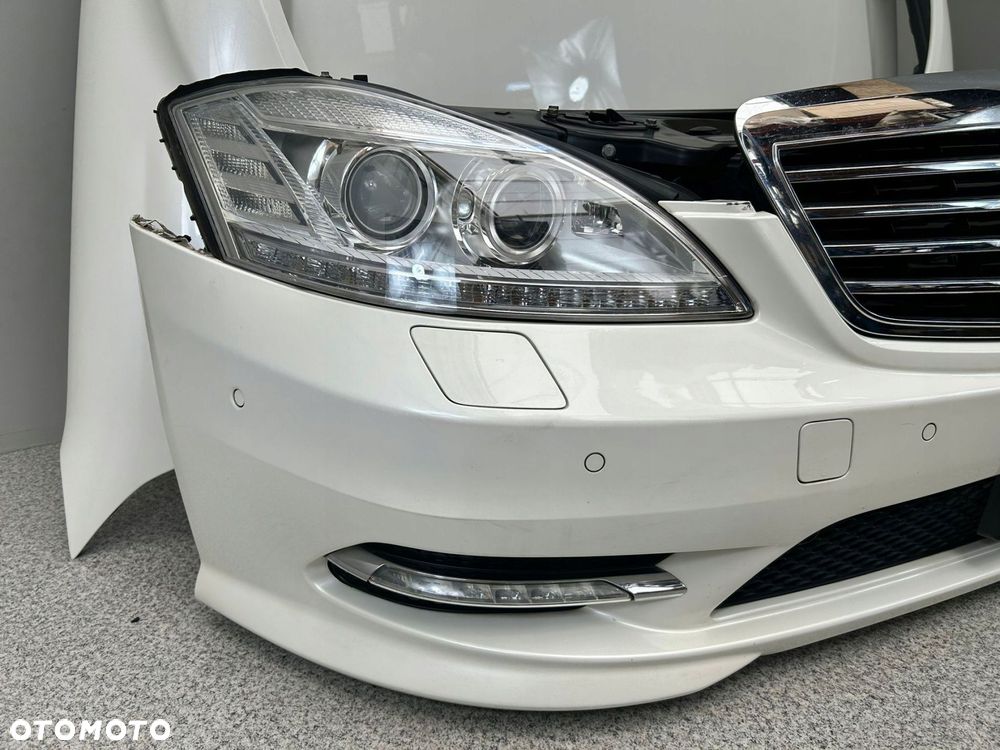 MERCEDES S W221 LIFT AMG ZDERZAK PAS LAMPY BI XENON CHŁODNICE 799 - 2
