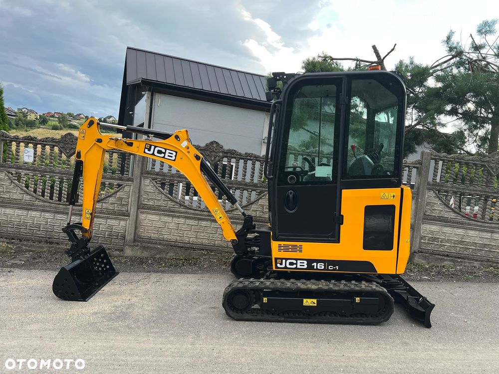 JCB 16c-1 | Minikoparka JCB 16 C-1 | 2 Tony | Rozsuwane Gąsienice | JAK NOWA | Mini Koparka | 16c1 | - 6