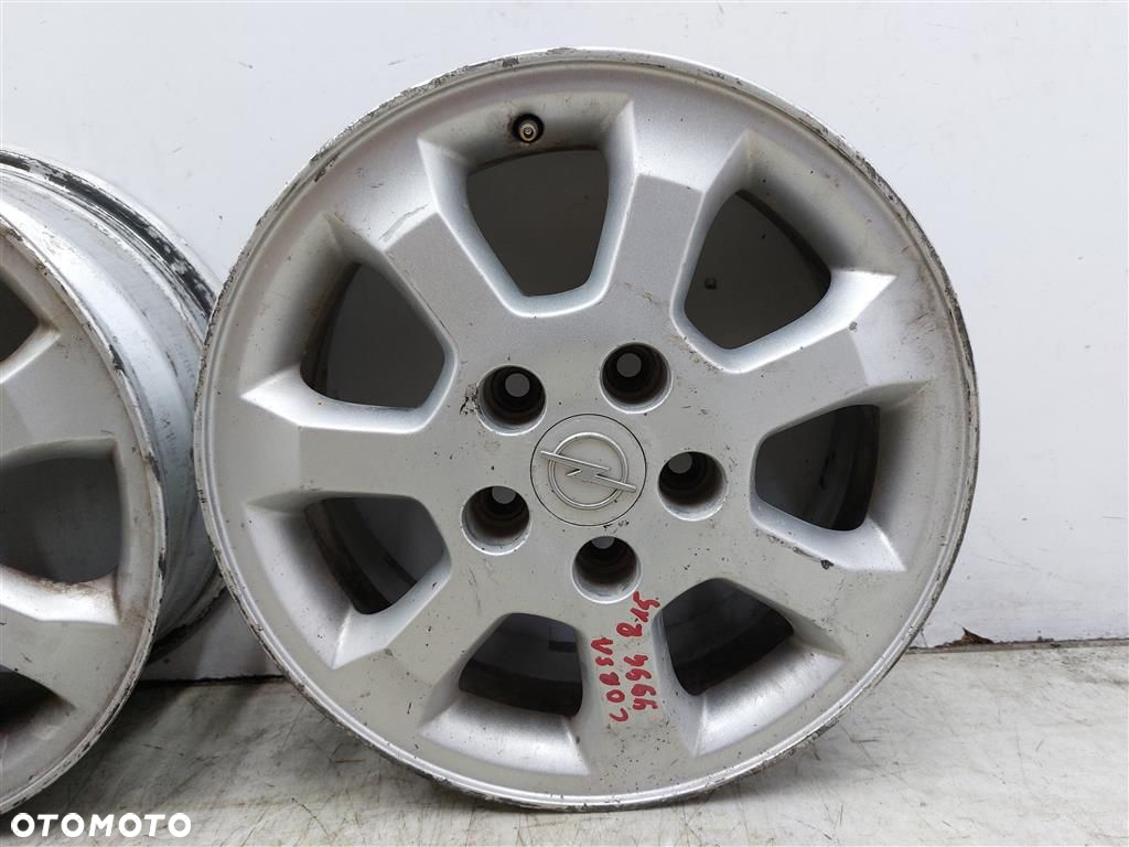 Alufelgi FELGI ALUMINIOWE Opel Corsa C ASTRA II G 6X15 ET49 5X110 4SZT KPL - 12