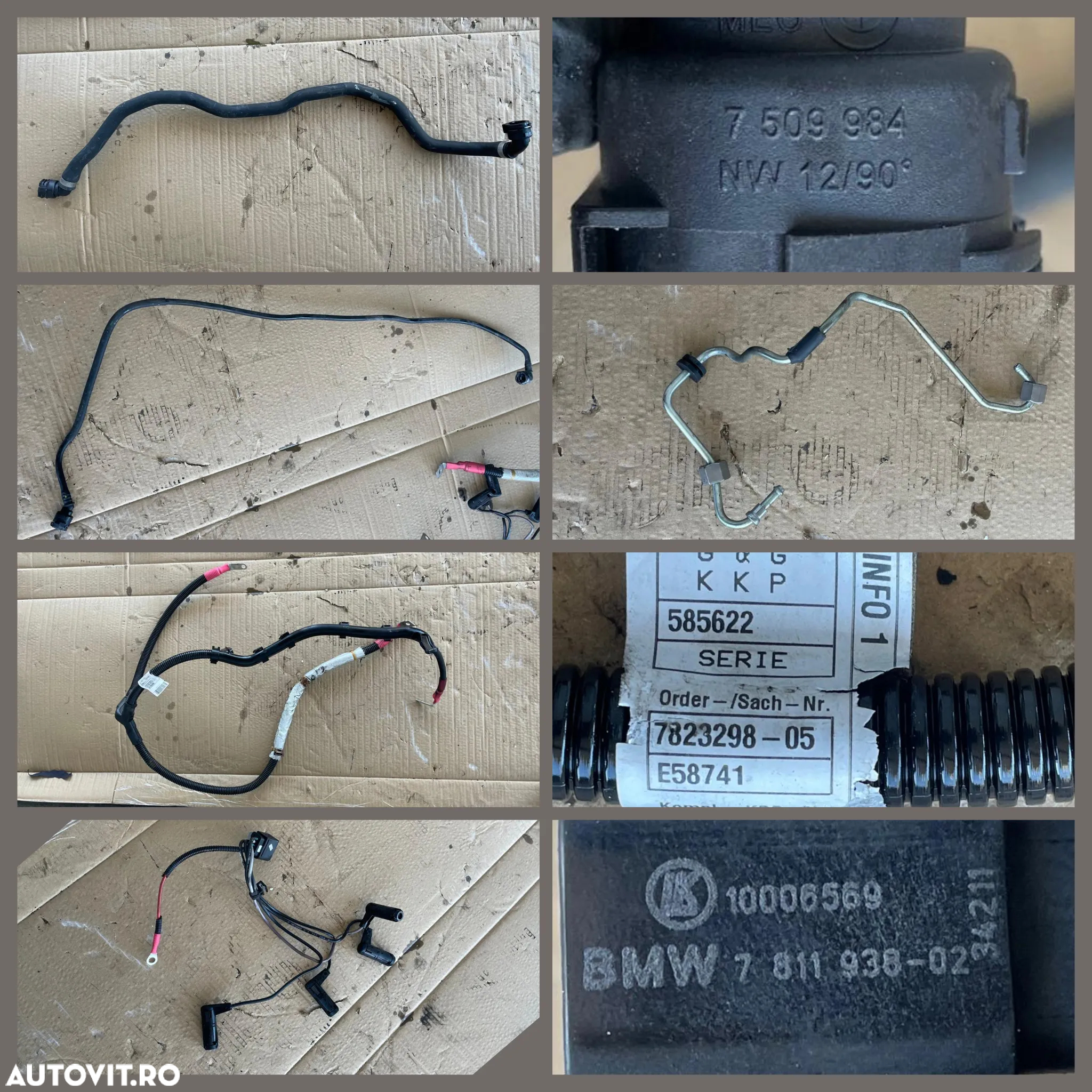 Anexe motor N47 Bmw 320d F30 injectoare rampa injectoare pompa inalta presiune alternator fulie uitate ABS racitor gaze EGR  catalizator termoflot debitmetru bmw 184cp - 10