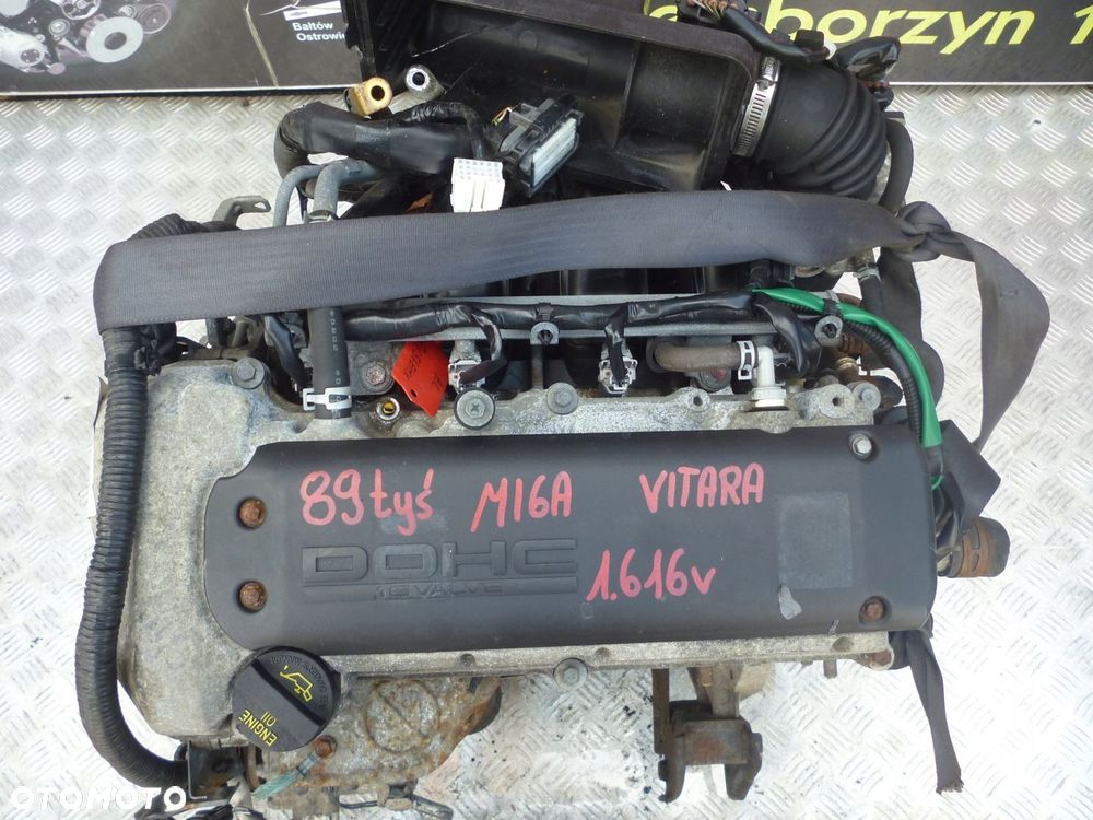 SILNIK SUZUKI VITARA 1.6 16V M16A 89 TYS - 2
