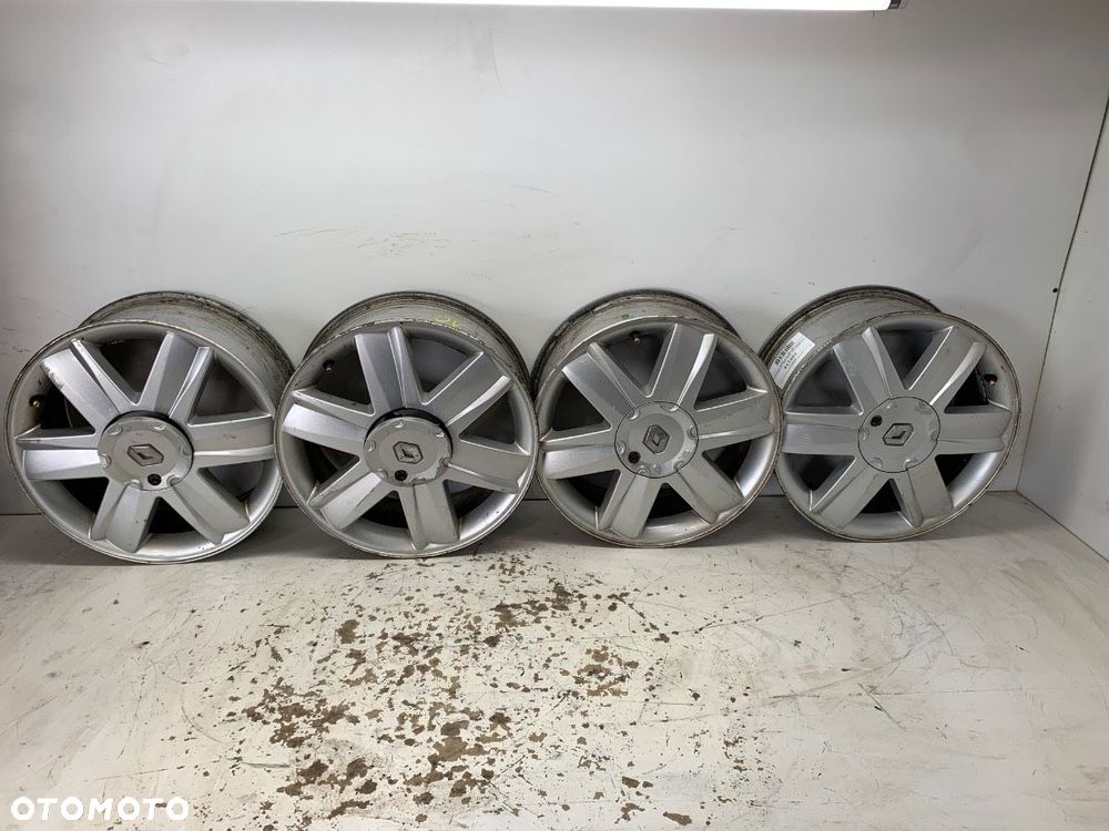 FELGI ALUMINIOWE KOMPLET 16 4X100 6,5J CENTR 60,1 ET 49  RENAULT SCÉNIC II (JM0/1_) 2003 - 2010 1.9 - 1