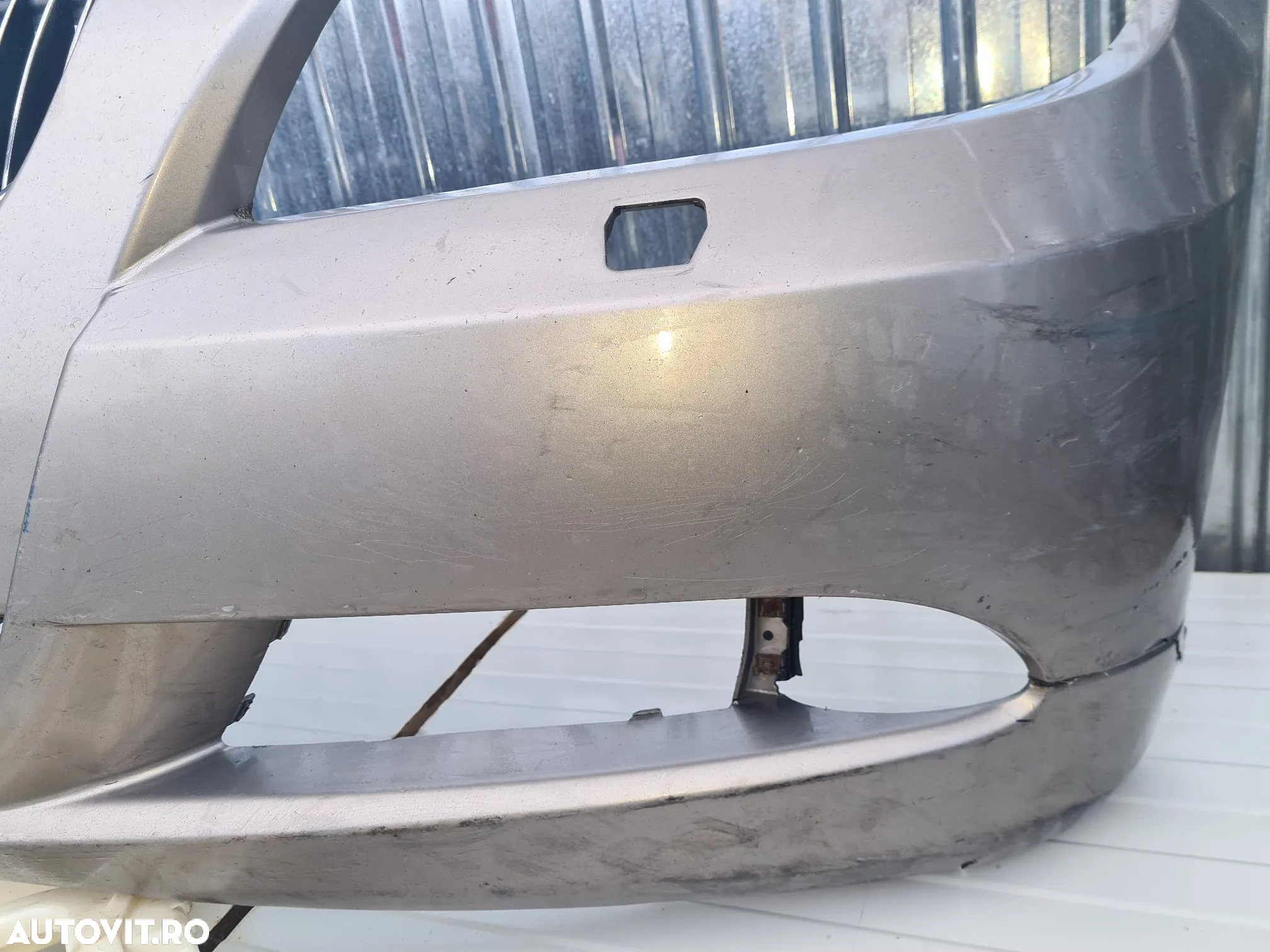 Bara fata Bmw seria 3 E 90/e91 non facelift cu gauri pt spalatoare far - 4