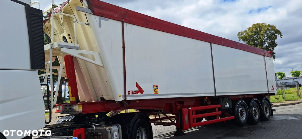 Stas S300CX Stas naczepa zbożowa / zbożówka 52m3 - 2