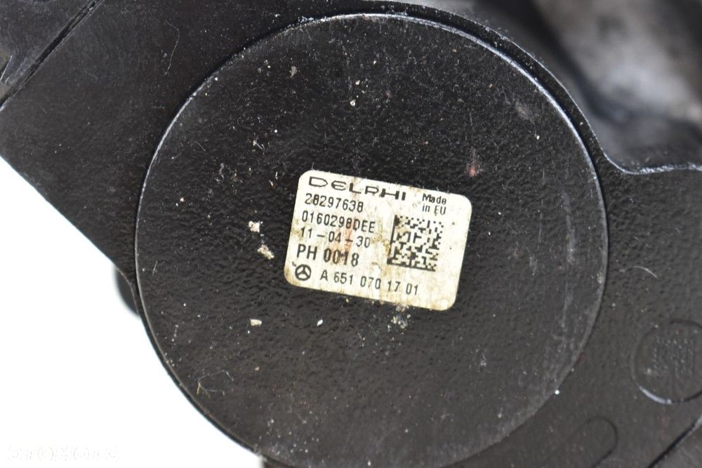 Pompa Wtryskowa MERCEDES W204 W212 2.2 CDI A6510701701 28297638 - 3