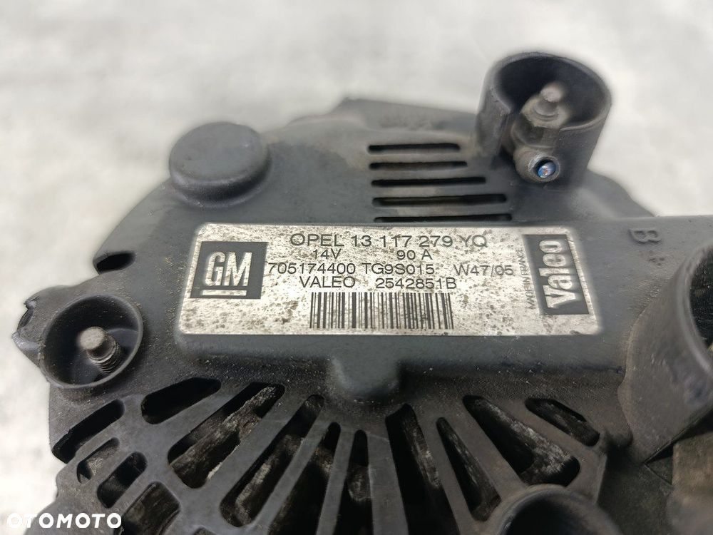 ALTERNATOR OPEL CORSA C 13117279YQ 705174400 TG9S015 2542851B 1.3 CDTI - 8