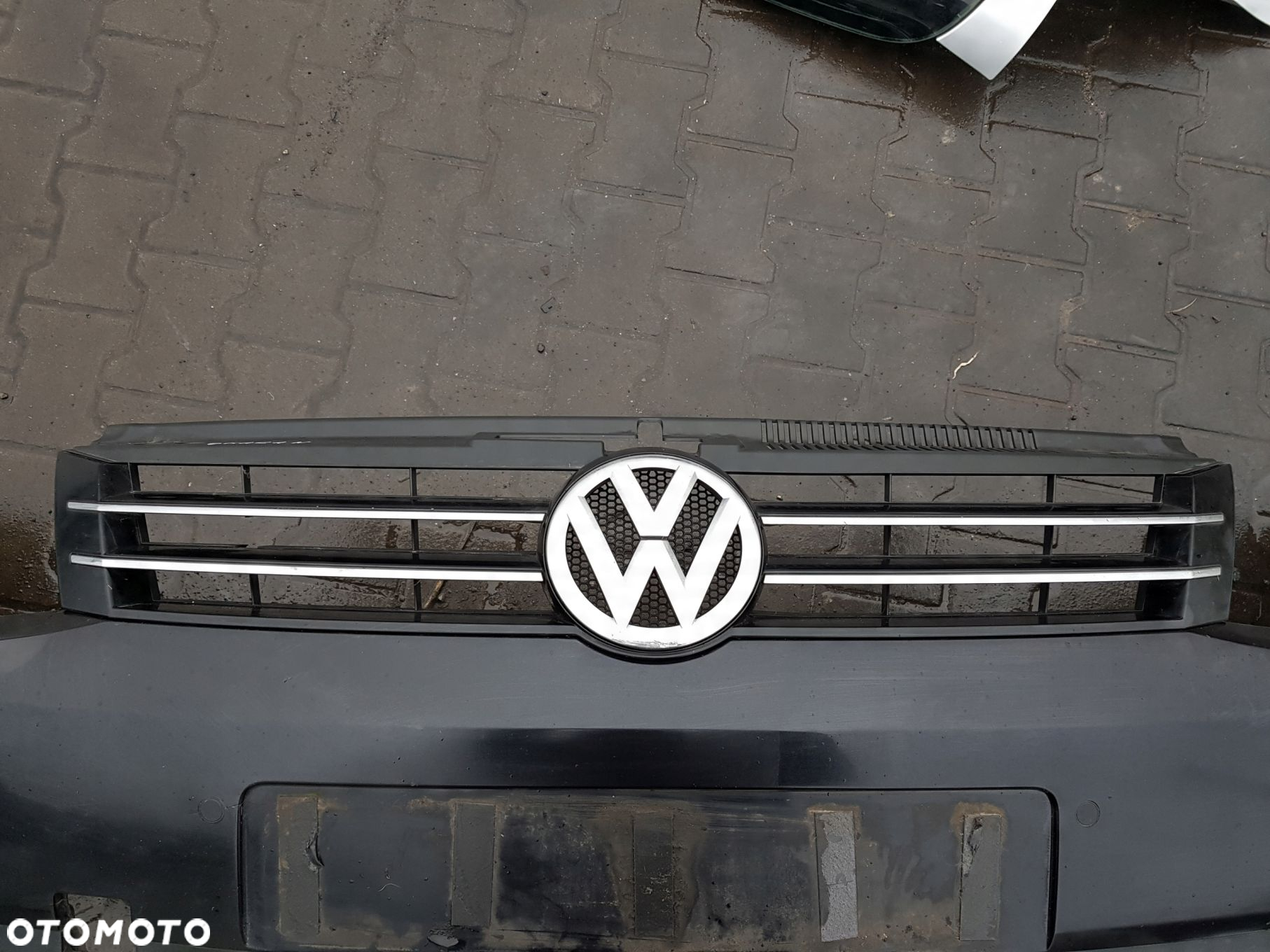 VW SHARAN 7N 10-15r ZDERZAK PRZÓD PDC GRILL - 8