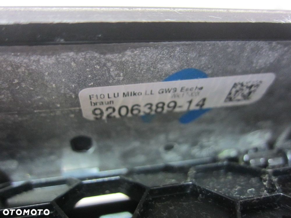 BMW F10 F11 528 DEKOR KONSOLI TUNELU DREWNO RAMKA 51169206389 9206389 - 10