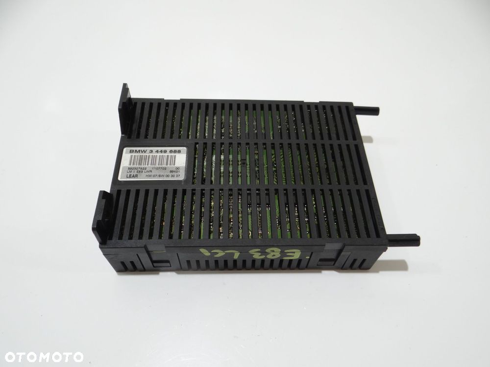 MODUŁ STEROWNIK ŚWIATEŁ BMW X3 E83 LIFT 3449688 - 1