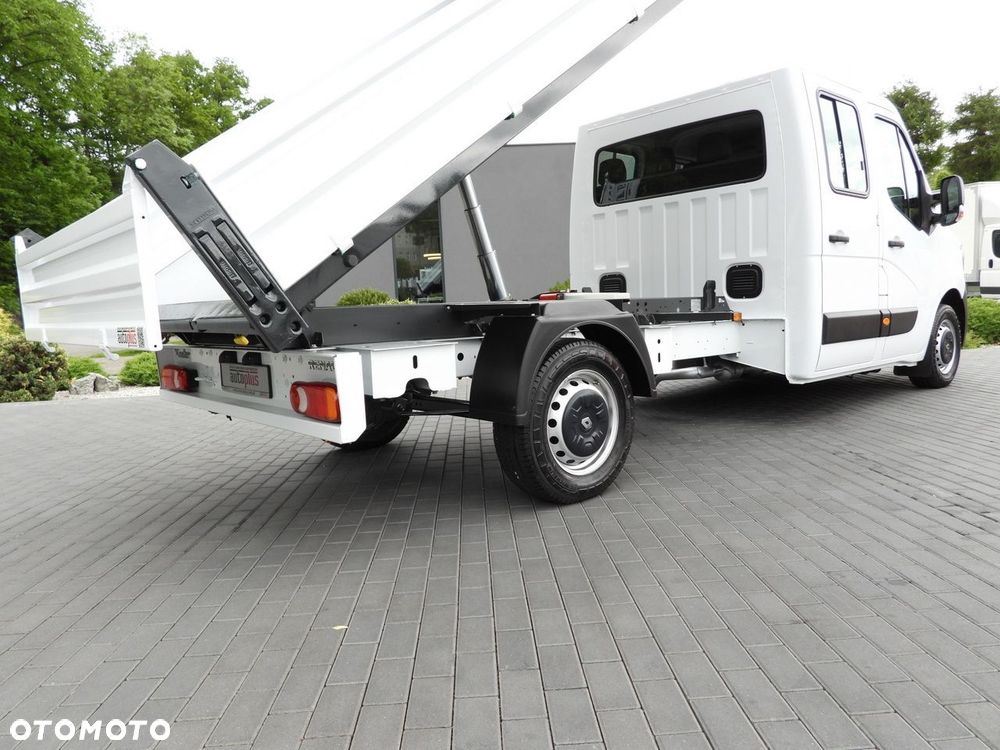 Renault MASTER WYWROTKA PODWÓJNA KABINA DOKA 6 MIEJSC TEMPOMAT NAWIGACJA LEDY KLIMATYZACJA  145KM - 23