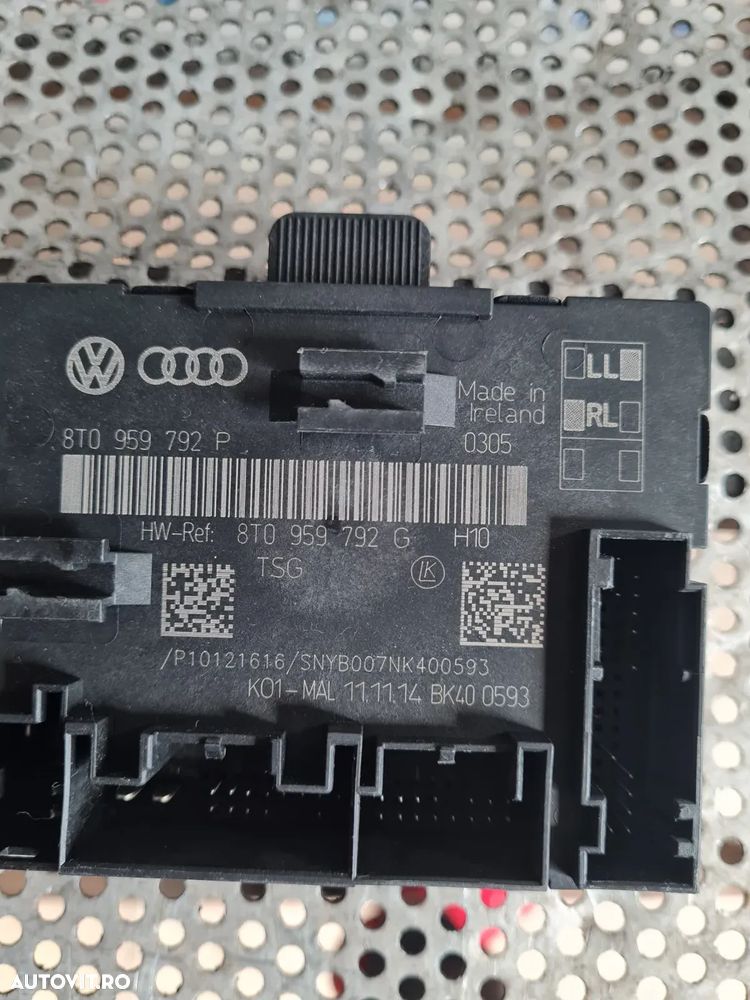 Modul Usa Audi A4 B8 A5 2.0 Tdi Euro 5 Motor CJC Cutie Automata NYM An 2012-2013-2014-2015 Volan Stanga Cod 8T0959795Q 8T0959792P 8T0959793P Dezmembrez Audi A5 Facelift 2.0 Tdi Automat Motor CJC Cutie Automata NYM Volan Stanga Xenon Piele An 2012-2013-2014-2015 - 8