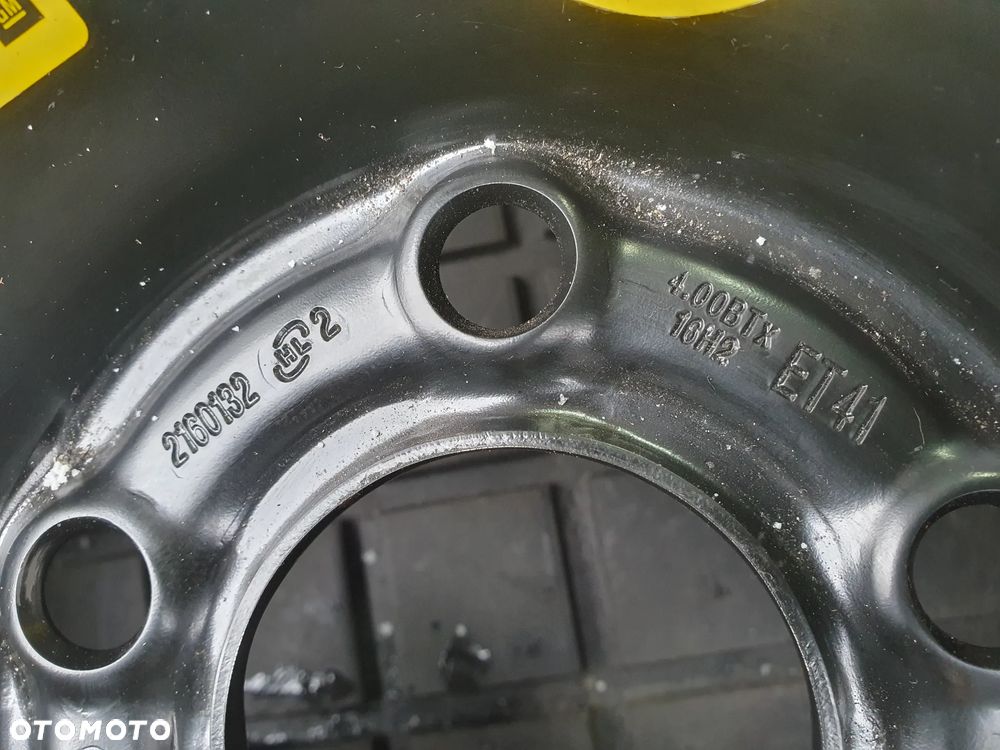 OPEL SAAB FIAT ORYGINALNE KOŁO DOJAZDOWE R16 5x110 ZAPASOWE DOJAZDÓWKA 16" 2160132 CONTINENTAL 115/70R16 CROMA II - 20