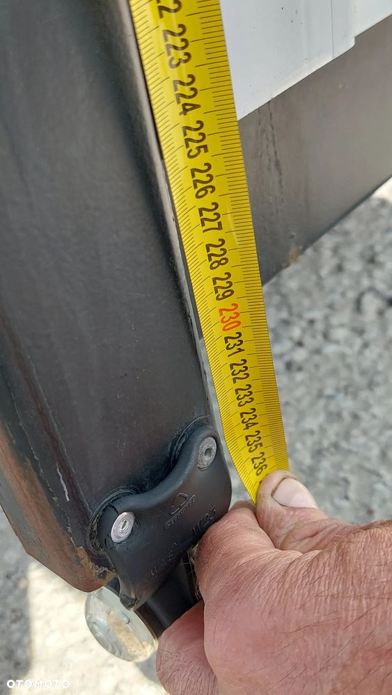 PLANDEKA SKRZYNIA PAKA R2019 WYMIARY: DŁ. 4,96M, SZER. 2,27M WYS. 2,35M - 10