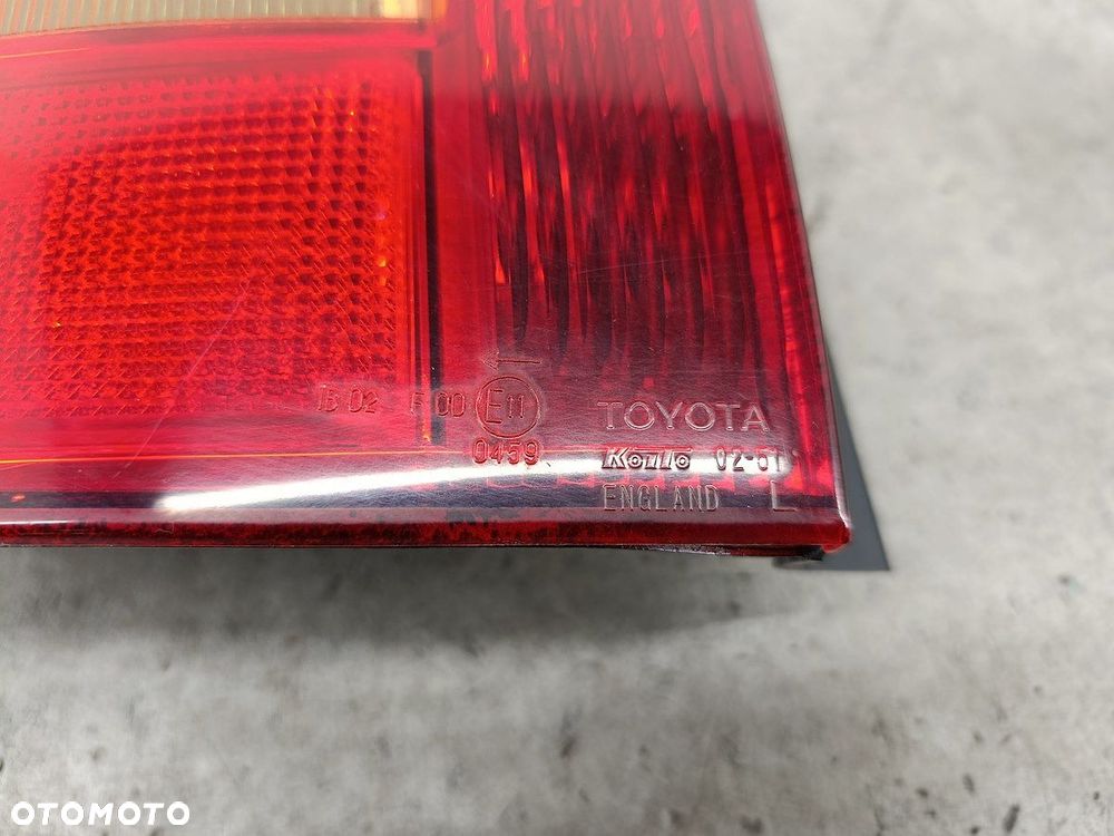 LAMPA TYLNA LEWA TOYOTA COROLLA E12  KOITO HATCHBACK - 9
