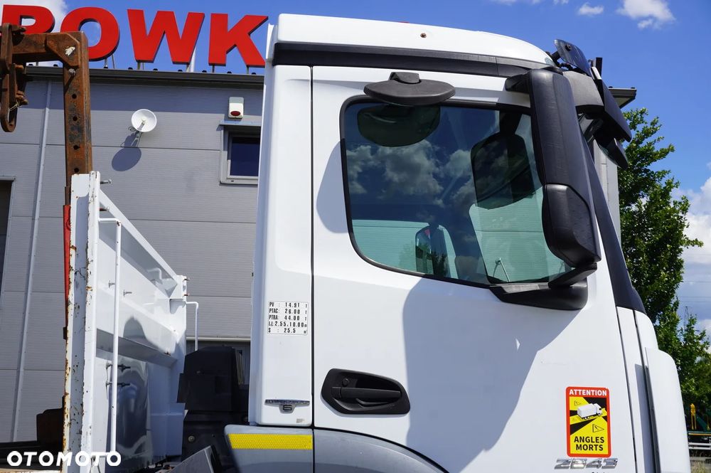 Mercedes-Benz Arocs 2643 6x4 / HDS HIAB X-Hiduo 228 E-4 / pilot / Platforma 16 EPAL_258165 - 10
