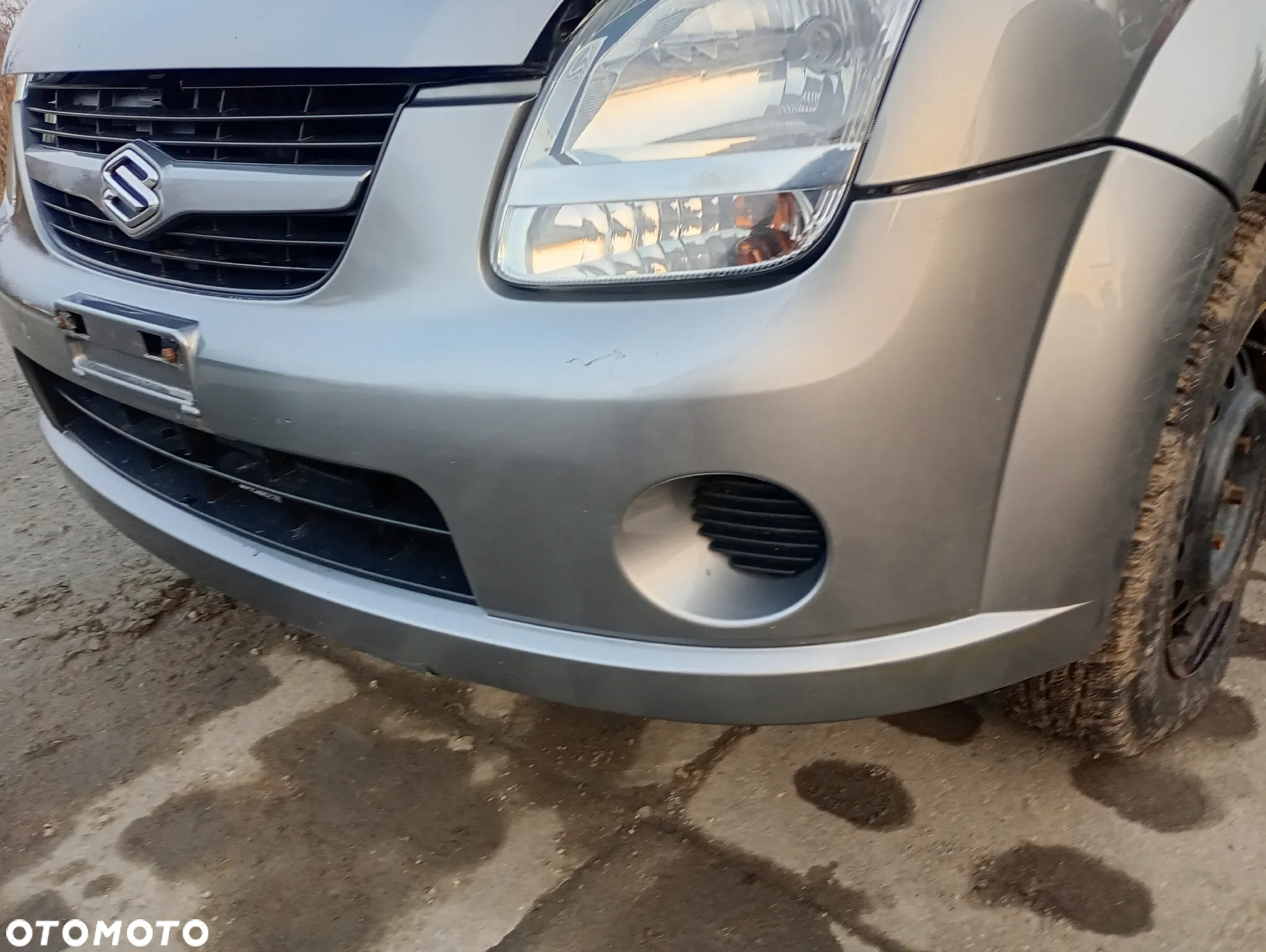 SUZUKI IGNIS II 04-08 ZCD zderzak przedni przód kratki zaślepki gril - 3