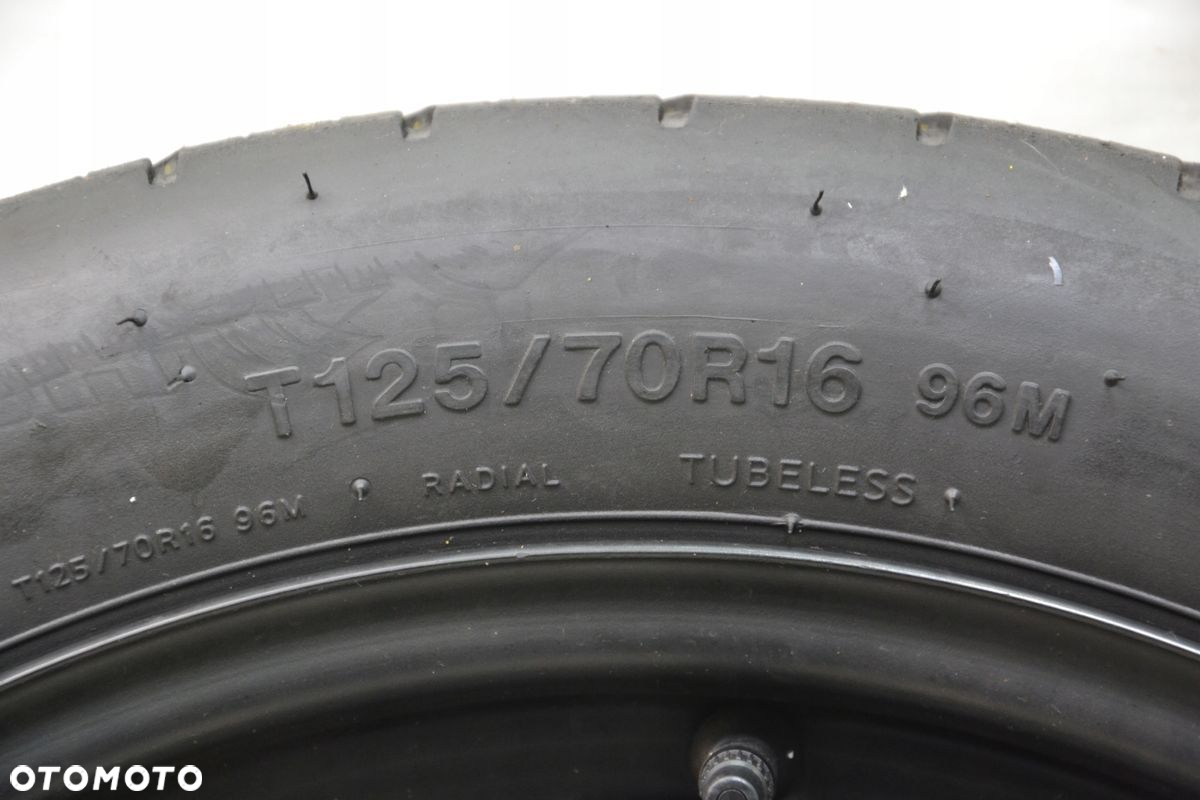 KOŁO DOJAZDOWE R16 A3 8V (2012-2020) ZESTAW -30% - 4
