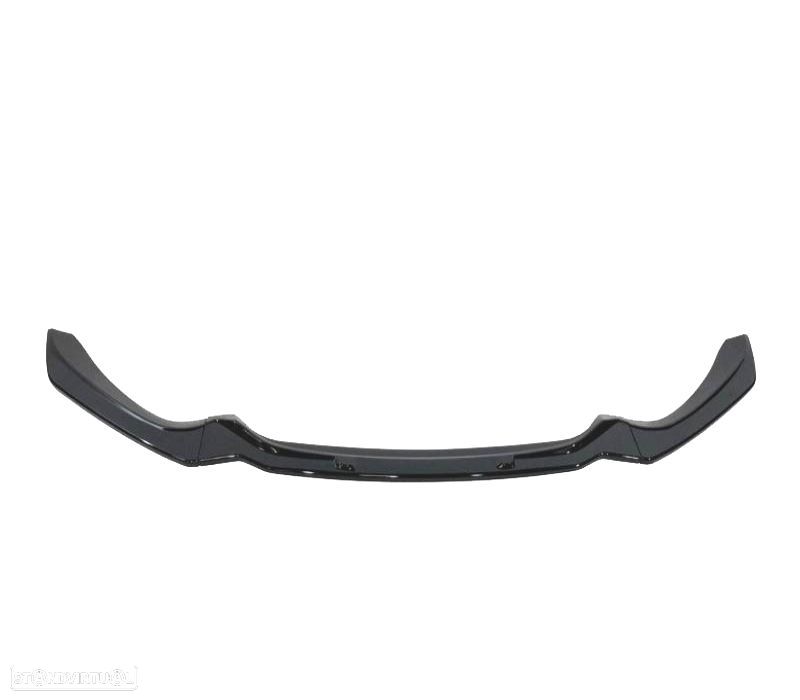 SPOILER LIP FRONTAL BMW F20 F21 LCI 15-19 PRETO - 2