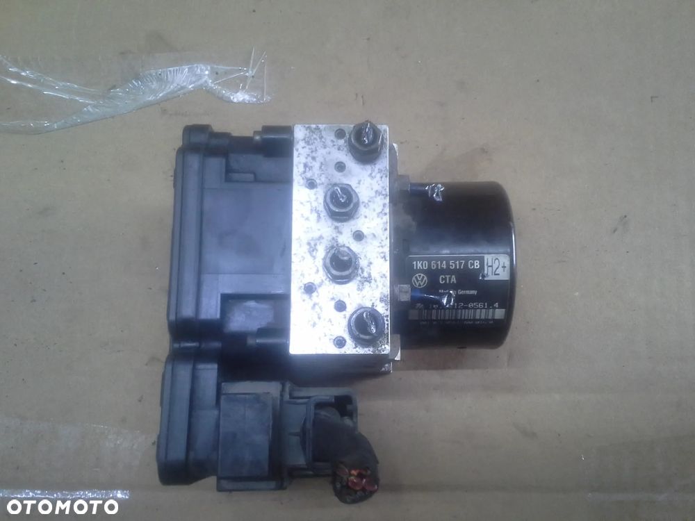 Volkswagen Sirocco Golf VI pompa sterownik abs 1K0907379AT 1K0614517CB plus wtyczka z wiązką - 5