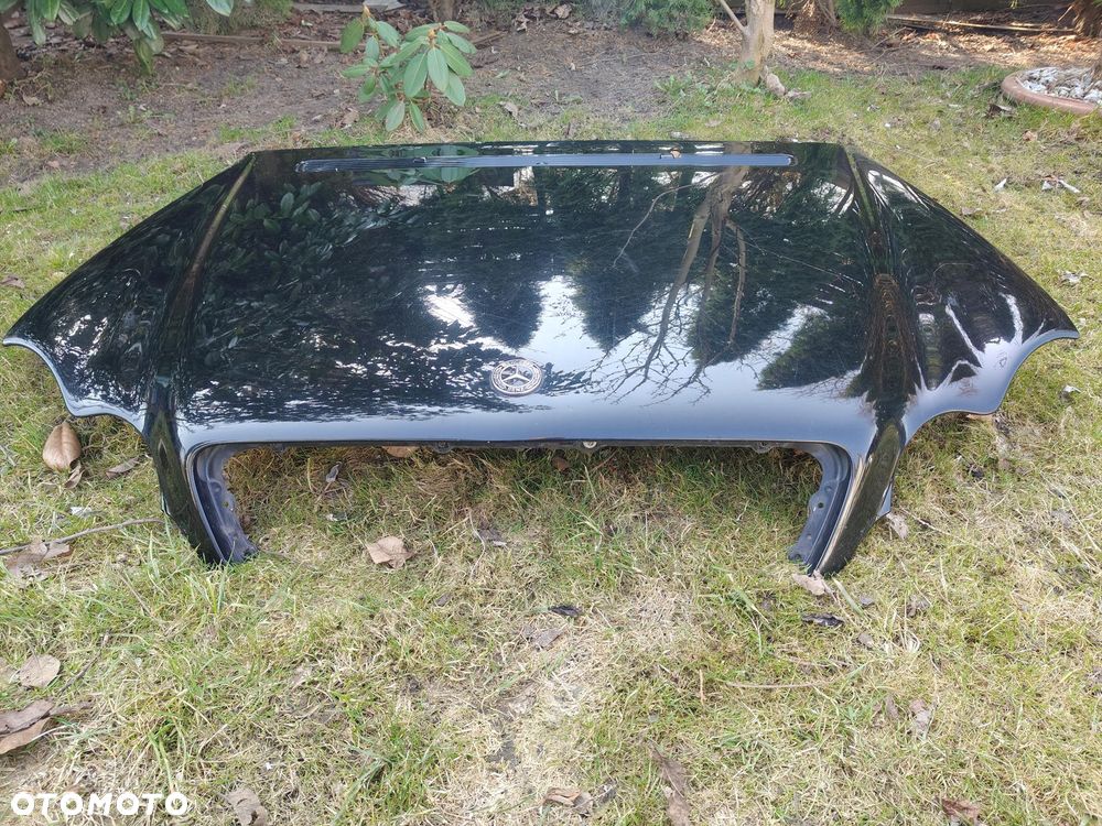 MERCEDES W203 C-KLASA MASKA przednia przód 040 W Kolor Czarna - 2