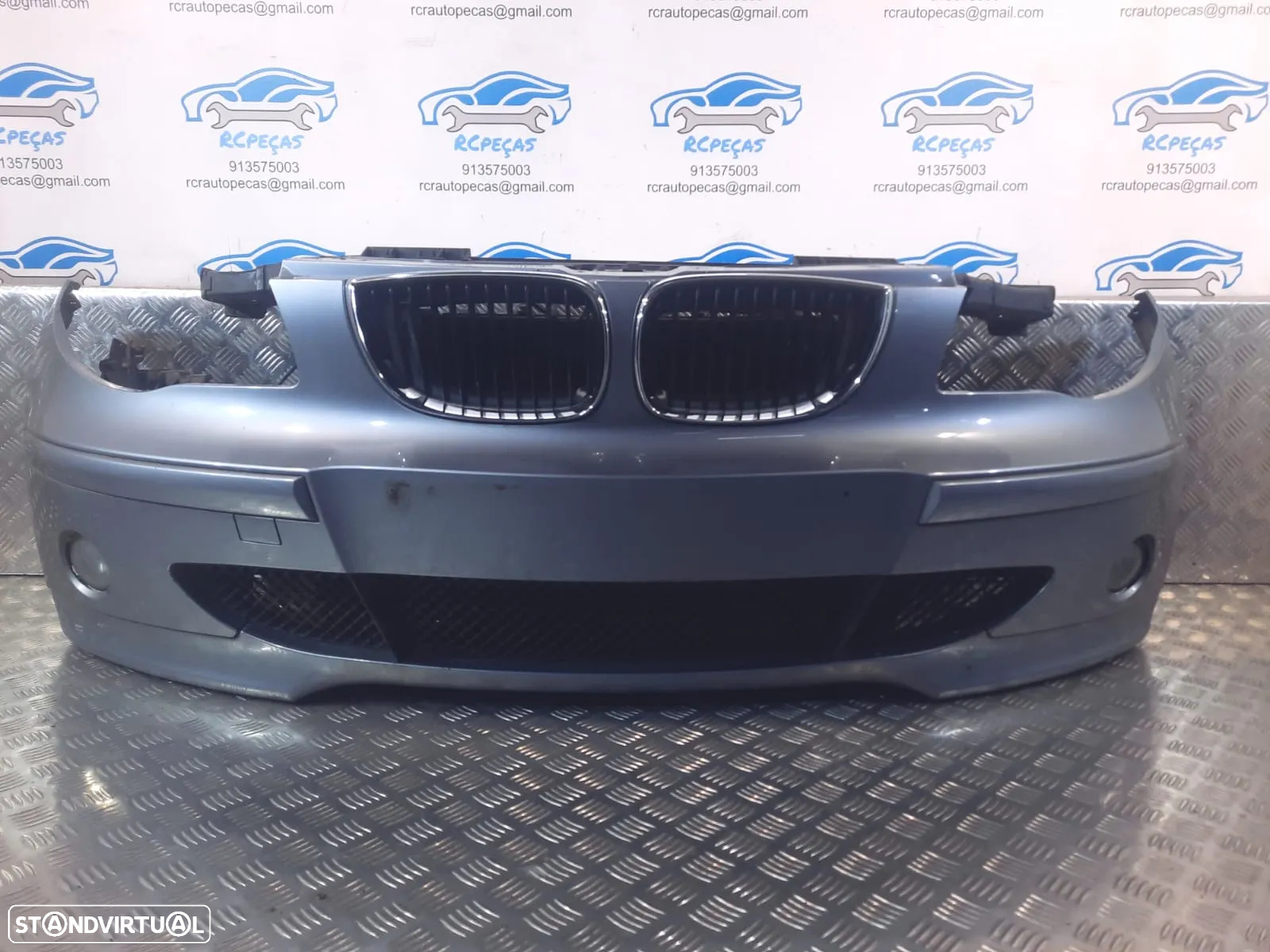 FRENTE COMPLETA BMW SERIE 1 E87 E81 PRELCI PRE-LCI CAPOT PARACHOQUES GUARDA-LAMAS OTICAS RADIADOR VENTILADOR FRENTE FIBRA REFORÇO - 13