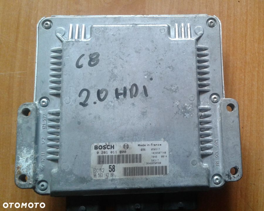 Komputer Citroen C8 2.0HDI 107KM BOSCH - 1