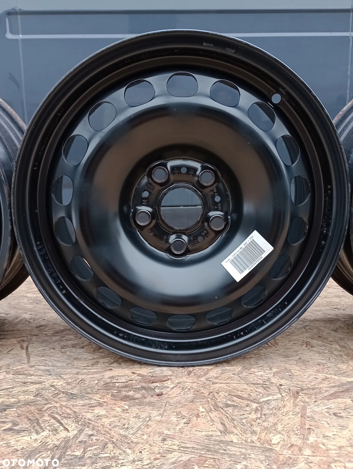 FELGI STALOWE 5x112 R16 6,5J ET41 VOLKSWAGEN GOLF PASSAT JETTA T-ROC BEETLE SKODA SUPERB KAROQ - 5