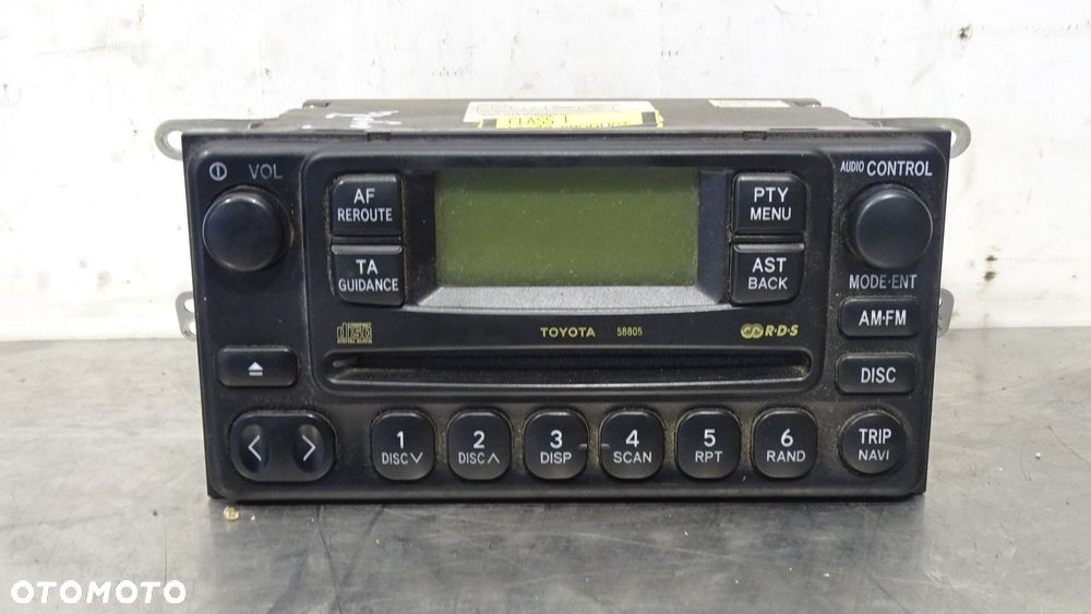 RADIO TOYOTA AVENSIS VERSO 2.0D4D - 1