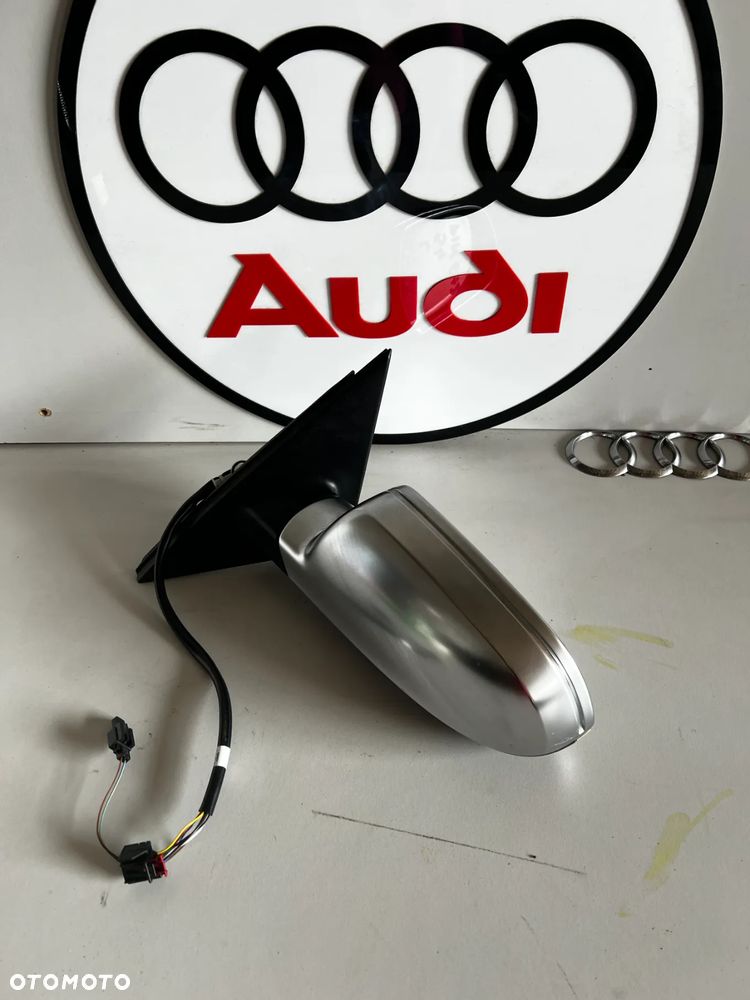 AUDI RS4 S4 A4 8K B8 LUSTERKO LEWE SATYNA 6+2 PIN - 1
