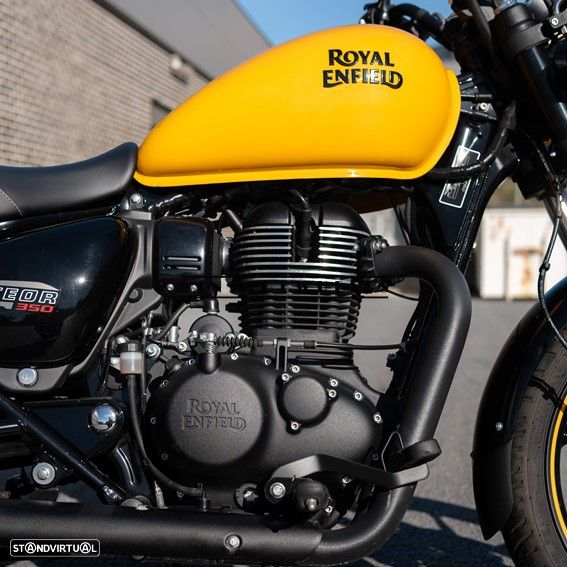 Royal Enfield Meteor 350 Fireball Yellow - 5