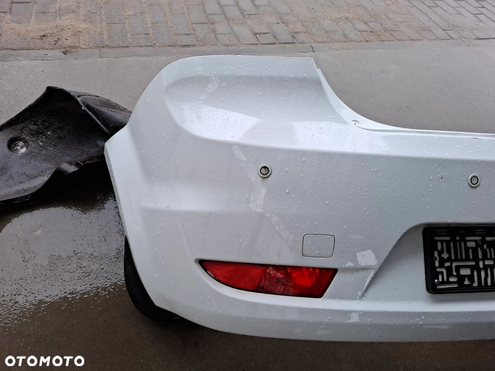 KIA CEED 2008R 3 -DRZWI ZDERZAK TYŁ TYLNY Z CZUJNIKAMI PDC KOMPLETNY BIAŁY - 3