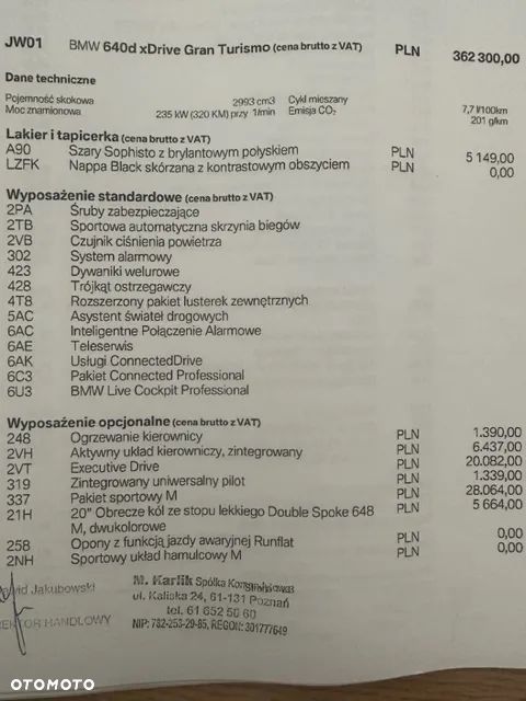 BMW 6GT 640d xDrive M Sport sport - 17