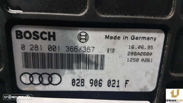 CENTRALINA DO MOTOR UCE AUDI A4 BERLINA (B5) 1.9 TDI