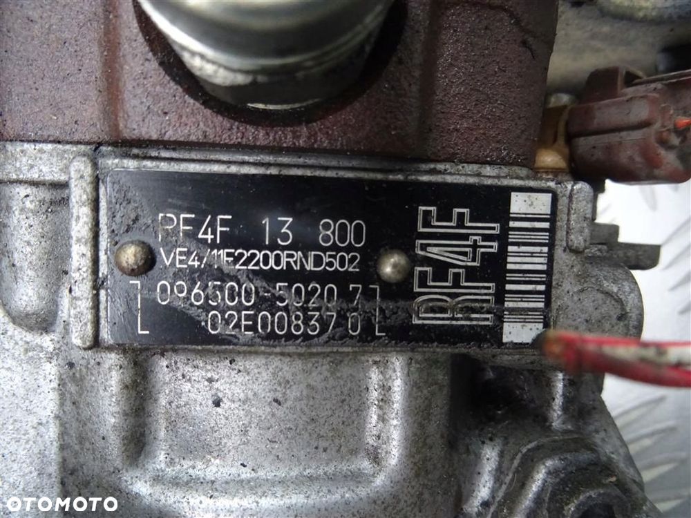 Pompa wtryskowa Mazda 323F III 1998-2003 2,0 D 0965005020 ORYGINAŁ - 6