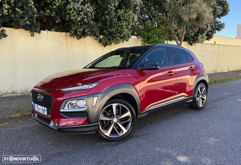 Hyundai Kauai 1.0 T-GDi Premium Pele/Tec.Vermelho - 1