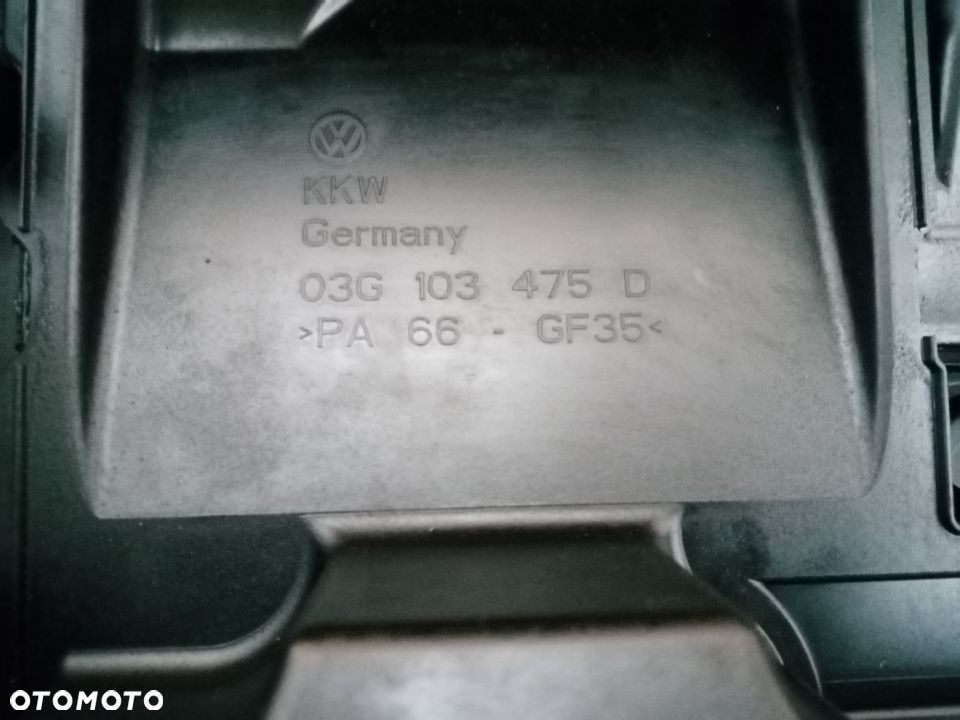 Pokrywa zaworów dekiel VW Passat B6 3C0 2.0 TDI 03G103475D 03G103469M - 4
