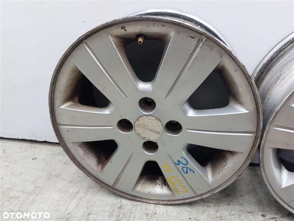 Alufelgi FELGI ALUMINIOWE Suzuki Swift  IV 2004-2010 6X15 4X100 4 SZT KPL - 9