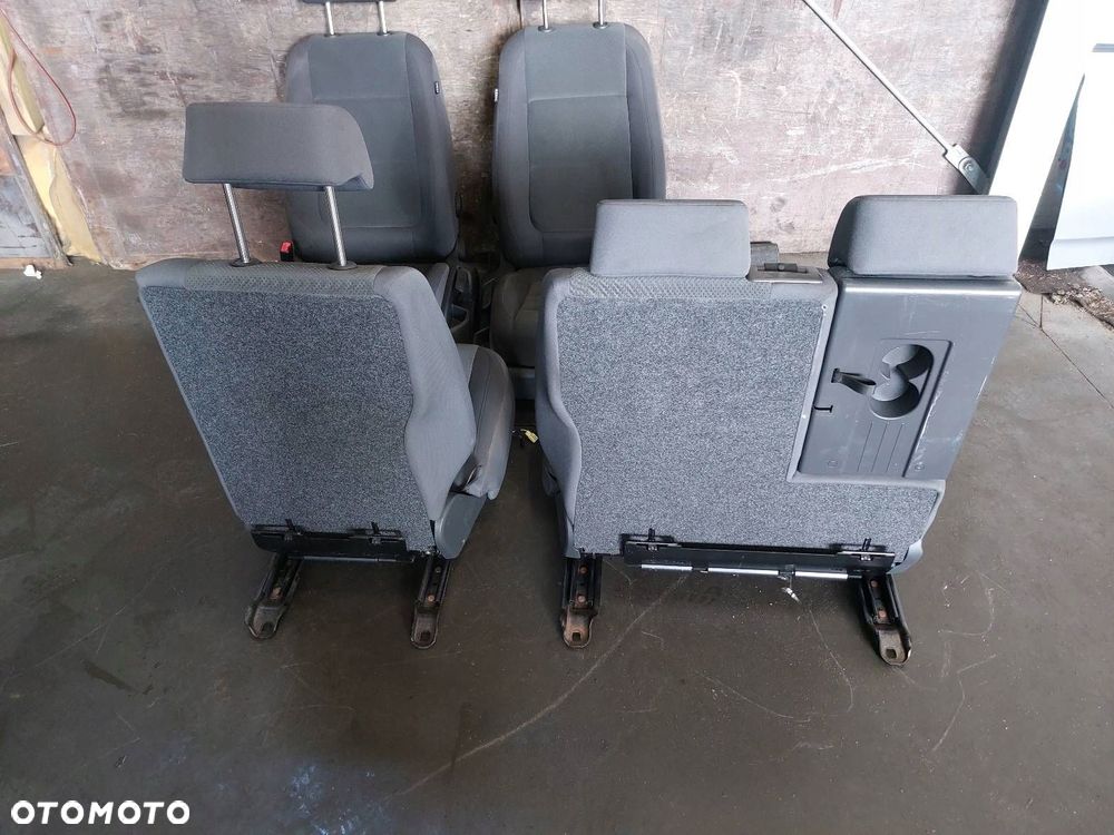 FOTELE KOMPLET LEWY PRAWY KANAPA TYŁ VOLKSWAGEN GOLF V PLUS - 6