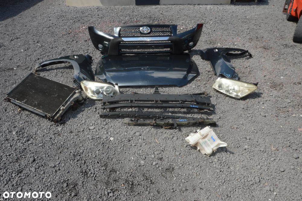 Zderzak przód maska lampa błotnik pas przód komplet toyota rav4 07r 2.2 d4d - 4