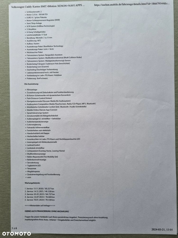 Volkswagen Caddy 4Motion - 31
