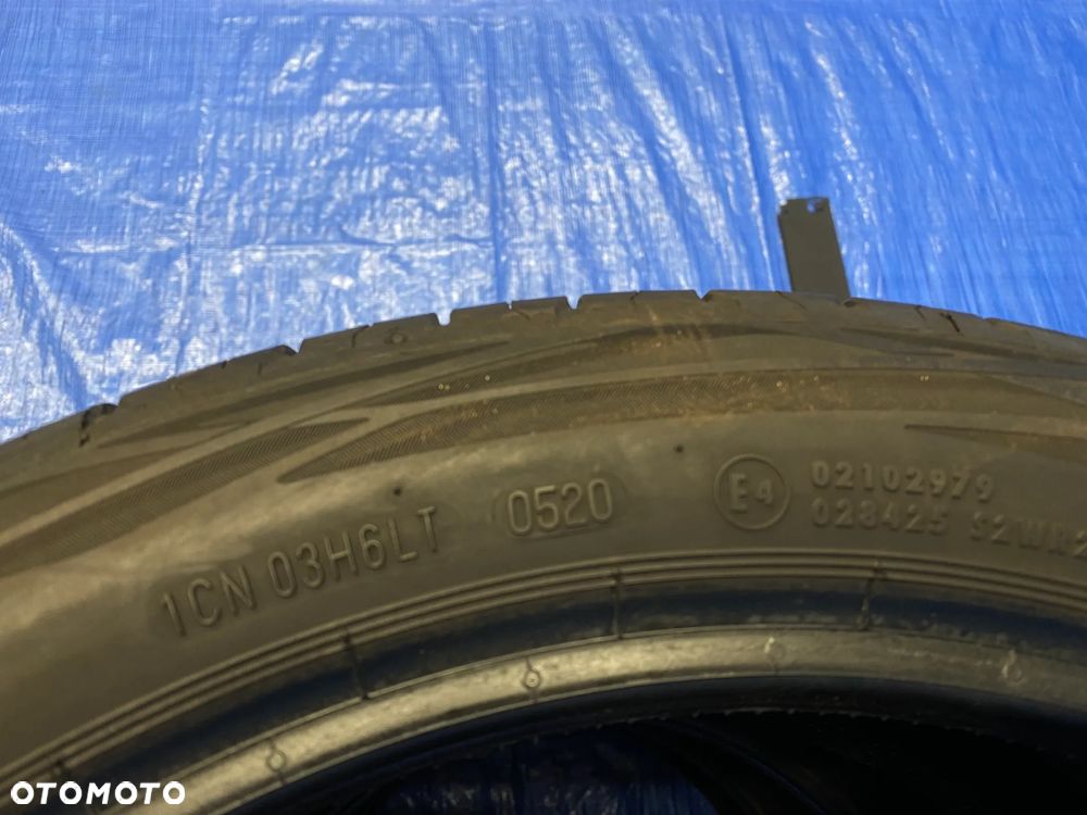 OPONA 17 OPONY LETNIE LATO KOMPLET OPON 4SZT CONTINENTAL ECO CONTACT 6 205/45R17 88H XL BIEŻNIK 5,7mm  2020 - 10
