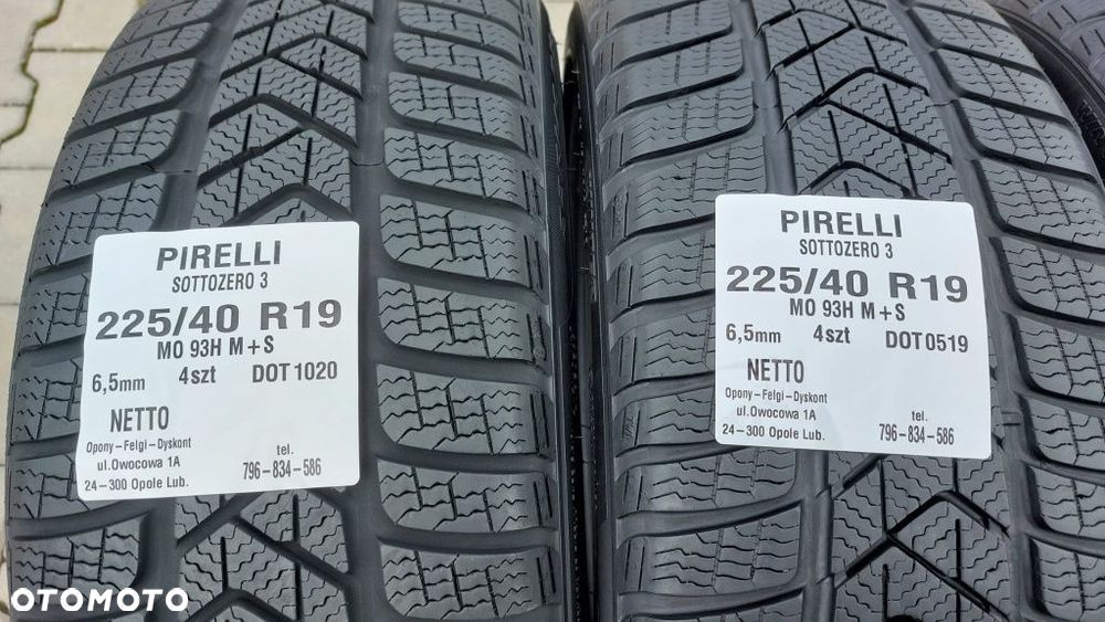 Opony Pirelli 225 40 R19 - 2