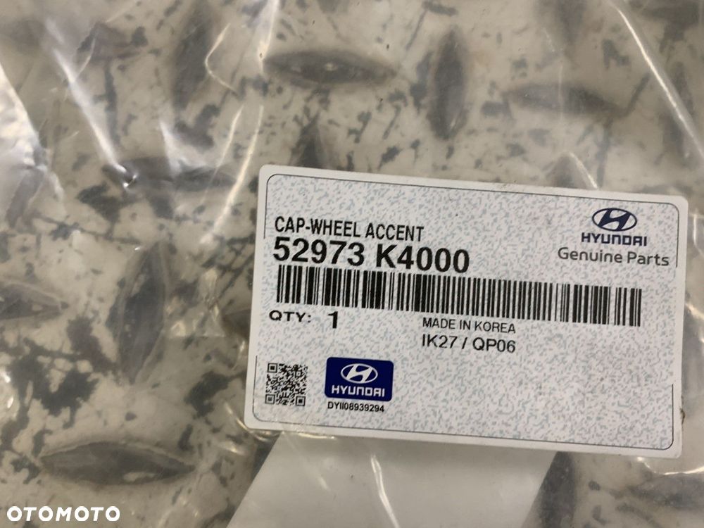 NOWA ORYGINALNA ZASLEPKA KOŁPAK KOŁA HYUNDAI KONA ELECTRIC EV 18-22 52973-k4000 - 4