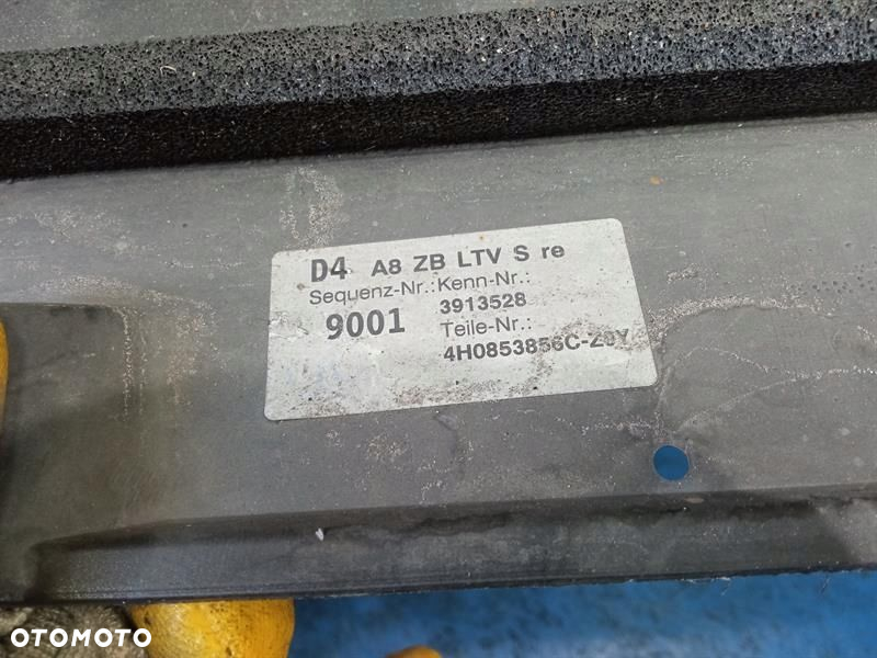LISTWA PROGOWA PRAWA AUDI S8 D4 4H0853856C LZ9Y - 11