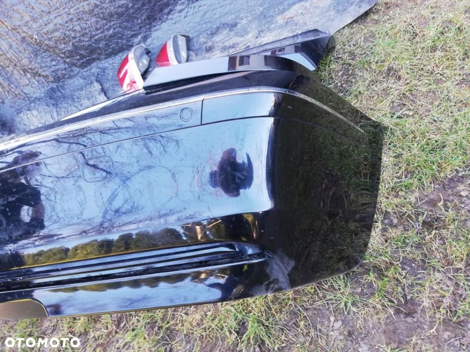 BMW E65 E66 LIFT ZDERZAK TYLNY BLACK SAPPHIRE - 5