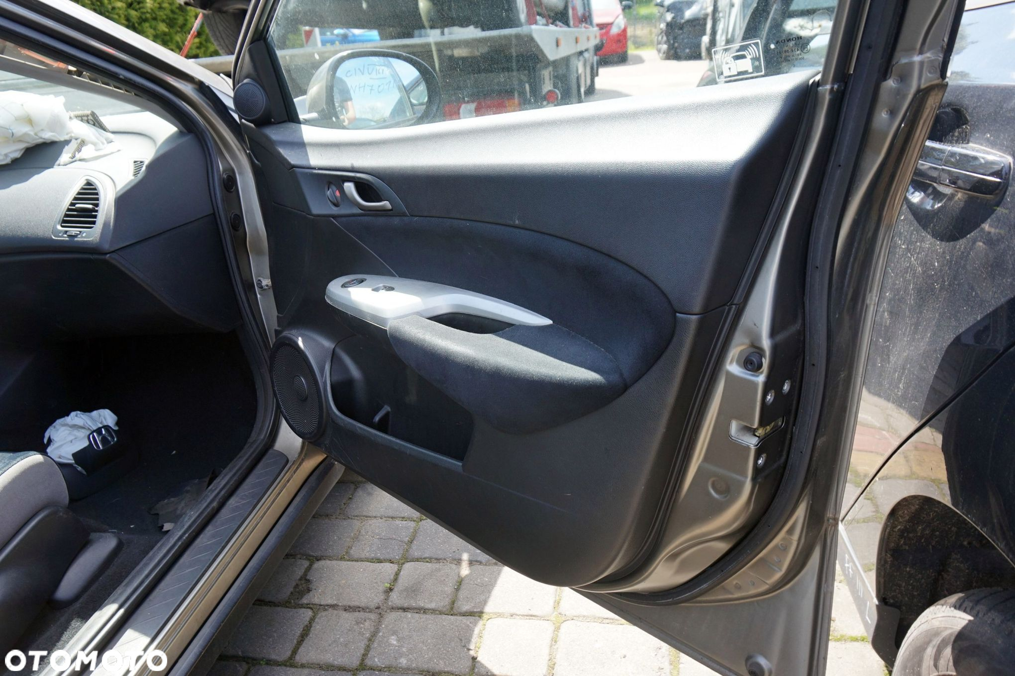 DRZWI PRZEDNIE PRAWE CIVIC VIII 5D HB NH701M  SZARY HONDA 2006-2010 - 9
